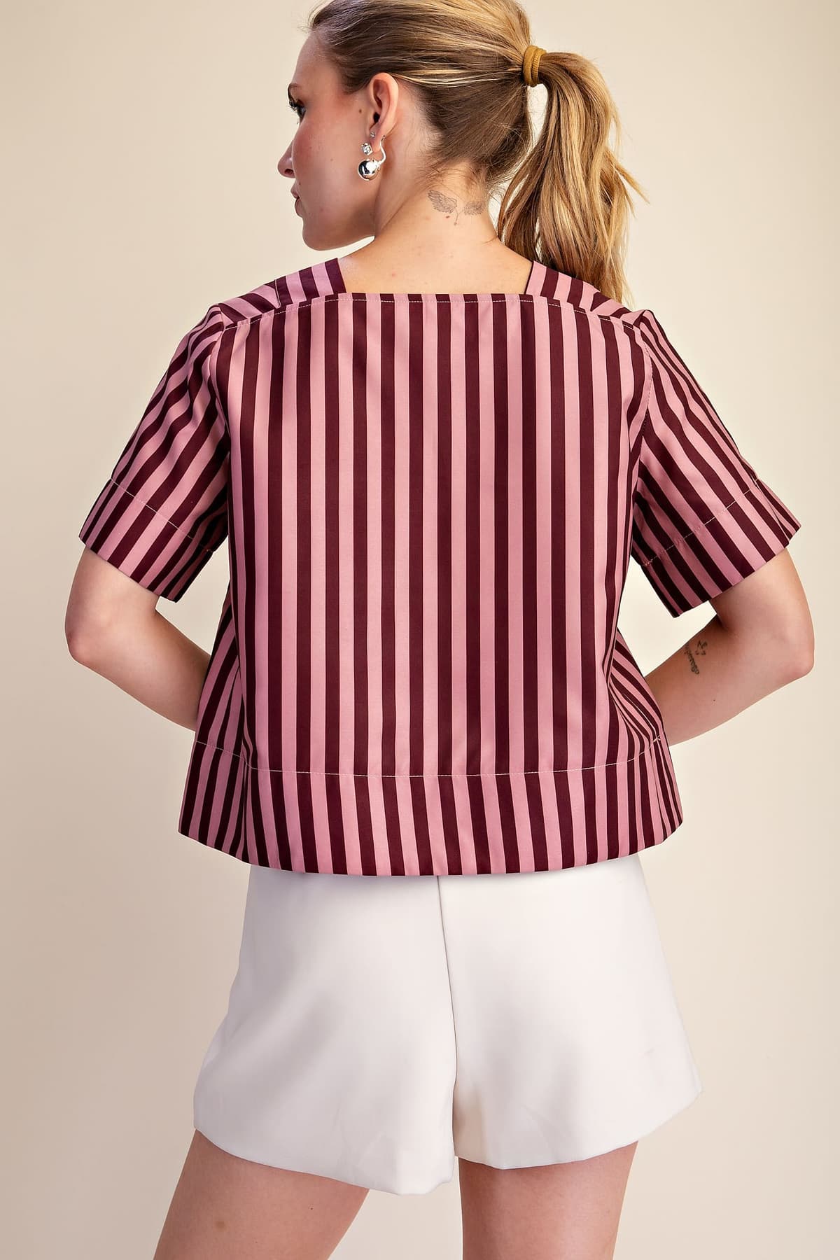 T9172 - BURGUNDY/DUSTY ROSE