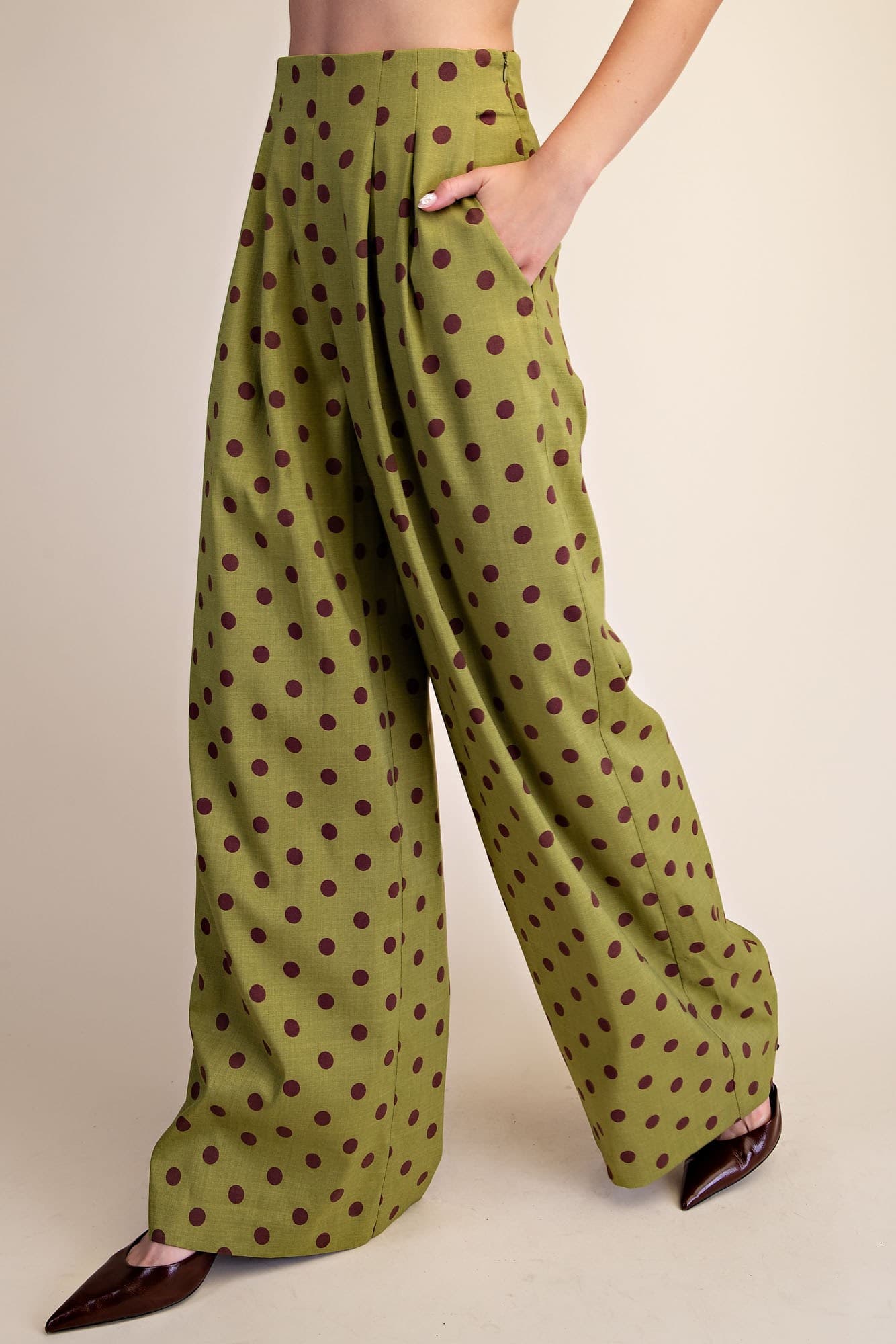 P9278 - OLIVE/BURGUNDY