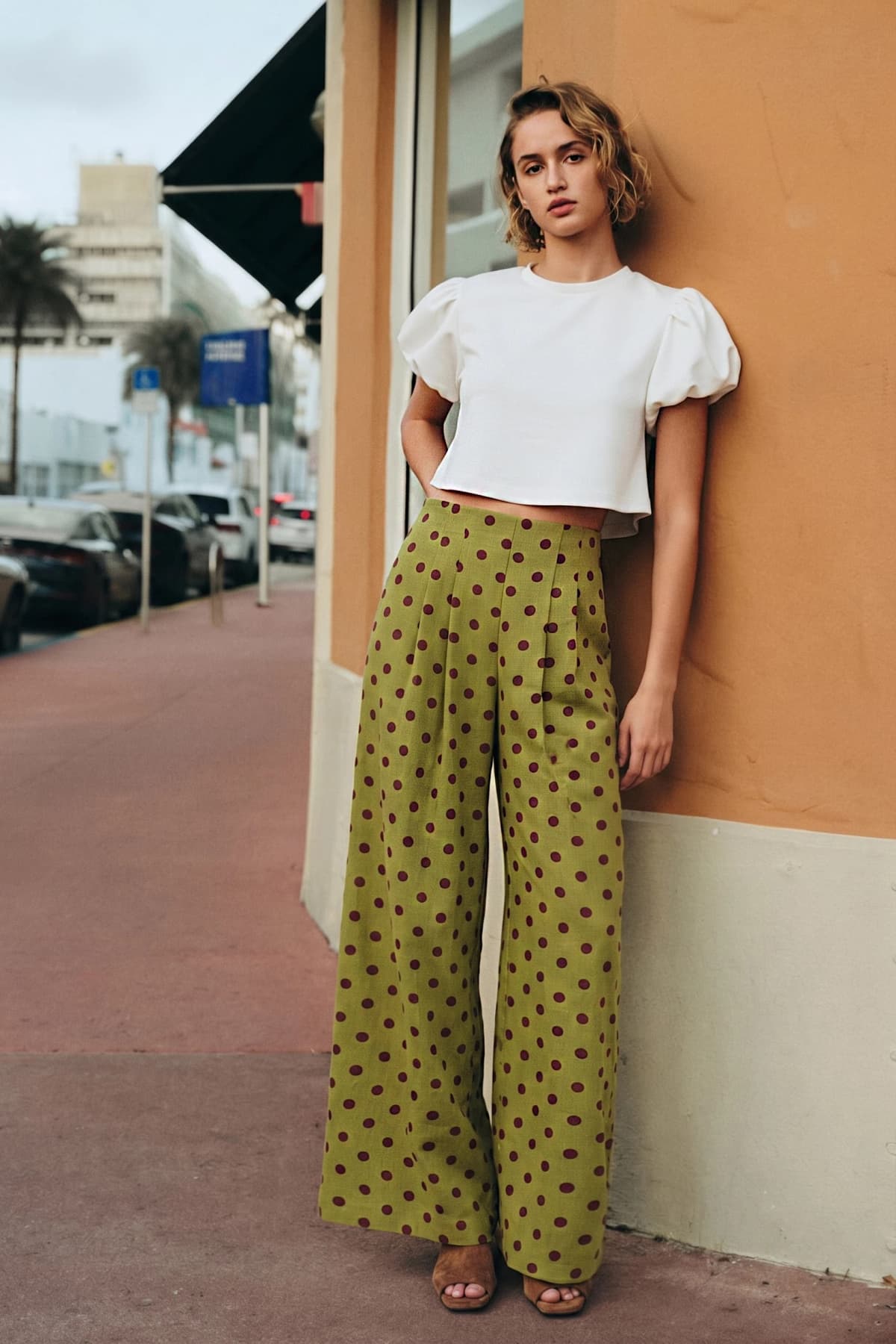 P9278 - OLIVE/BURGUNDY
