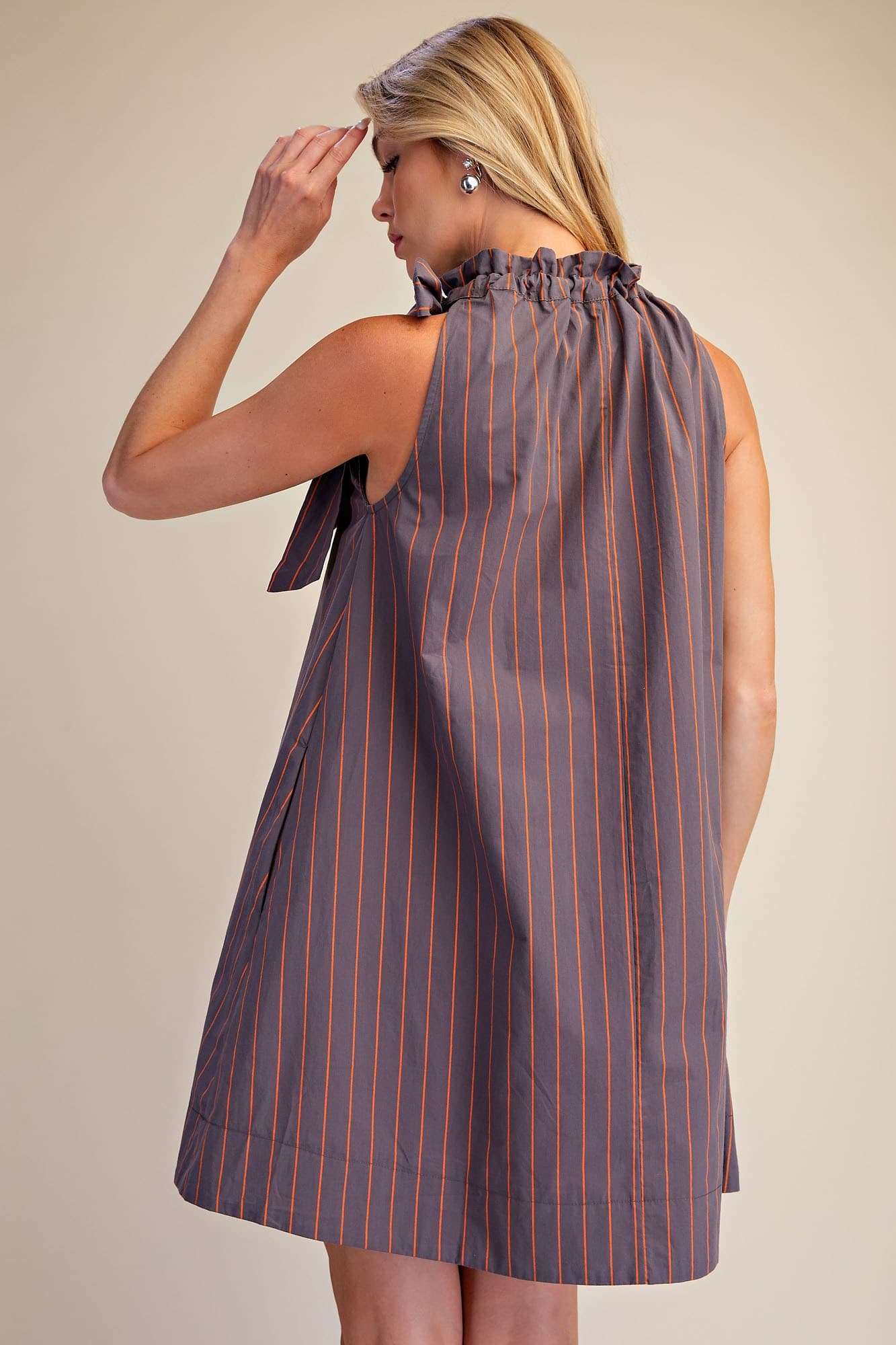 D8288 - CHARCOAL/ORANGE