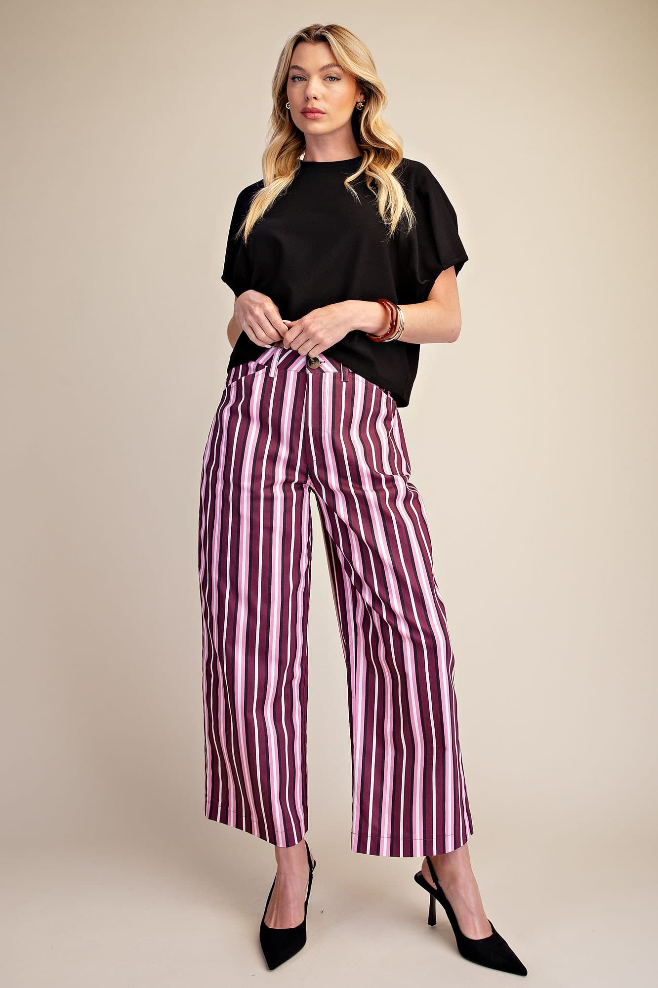 P8330 - BURGUNDY/PINK