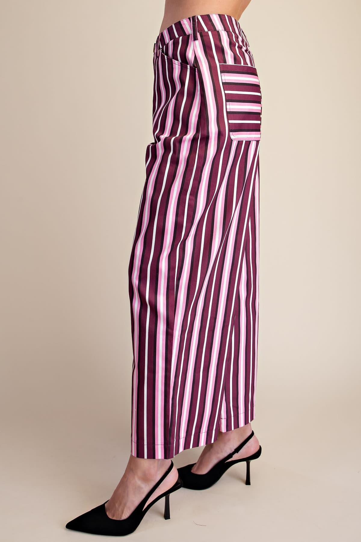 P8330 - BURGUNDY/PINK