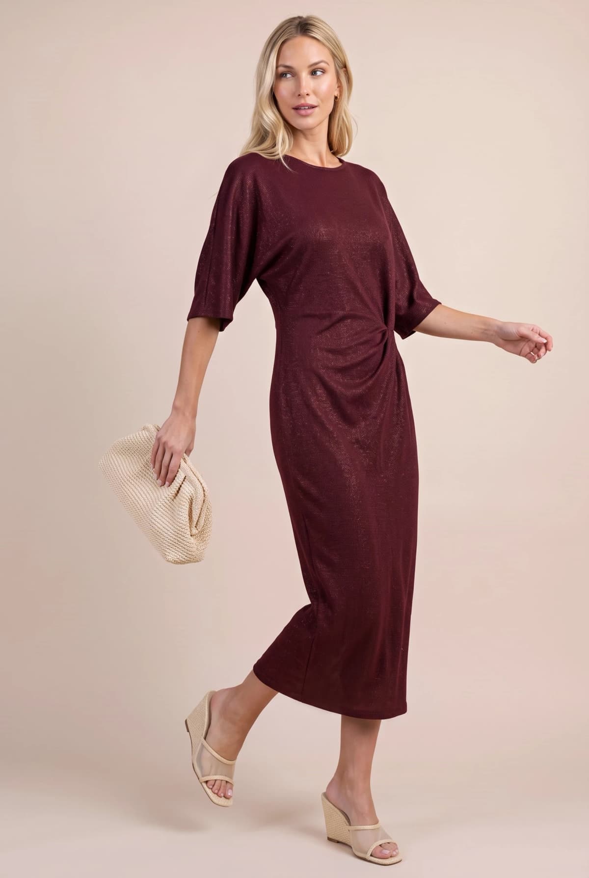 D8458 - BURGUNDY