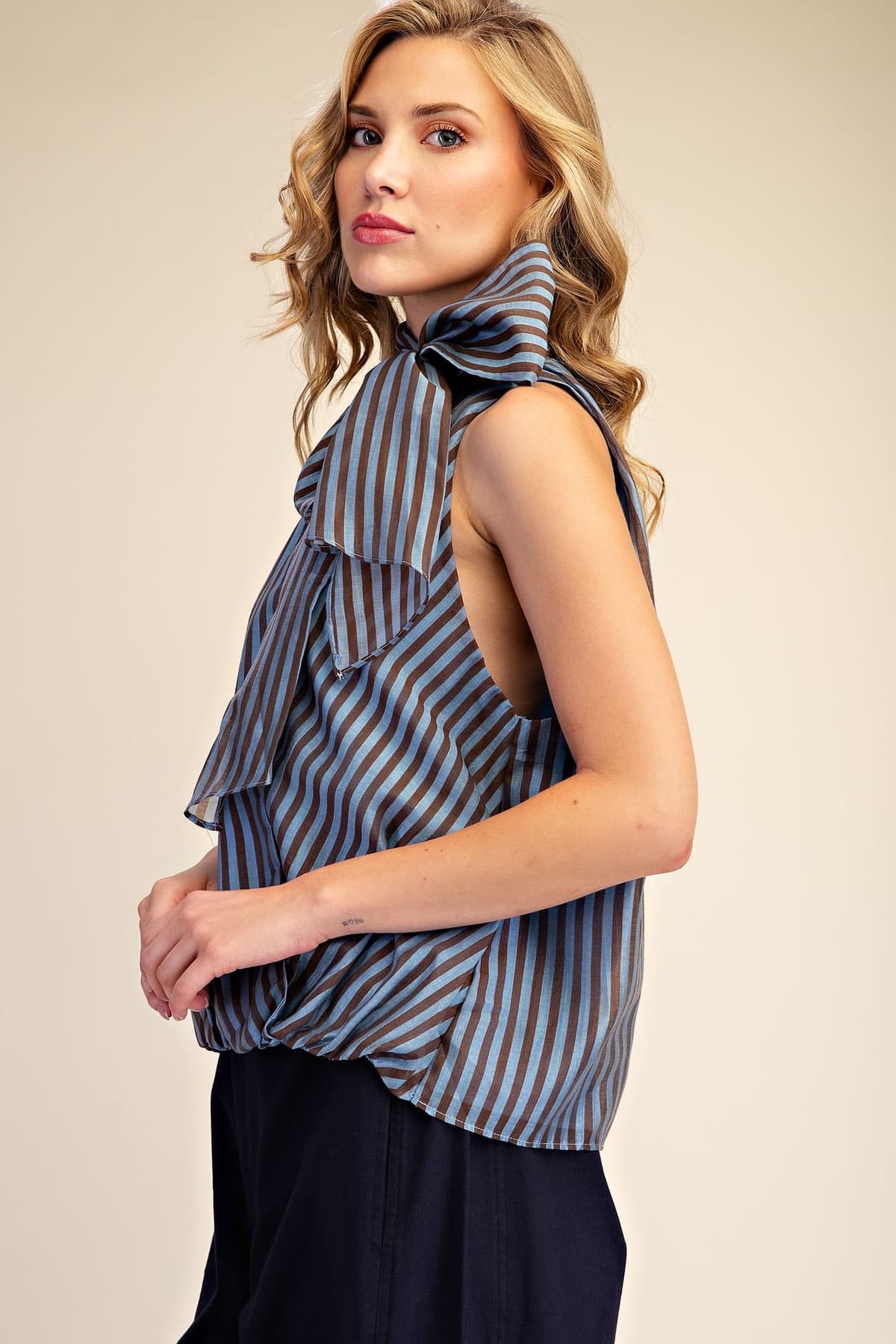 T8513 - BLUE/BROWN