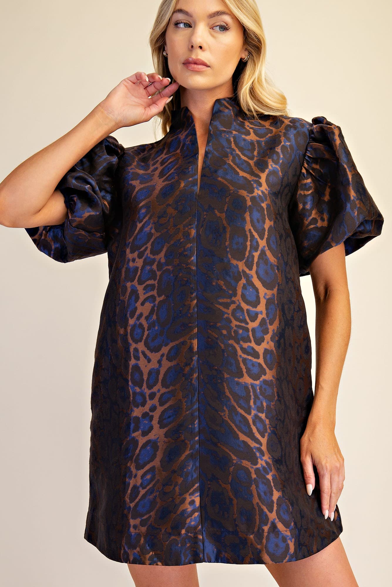 D8608 - BROWN/BLUE