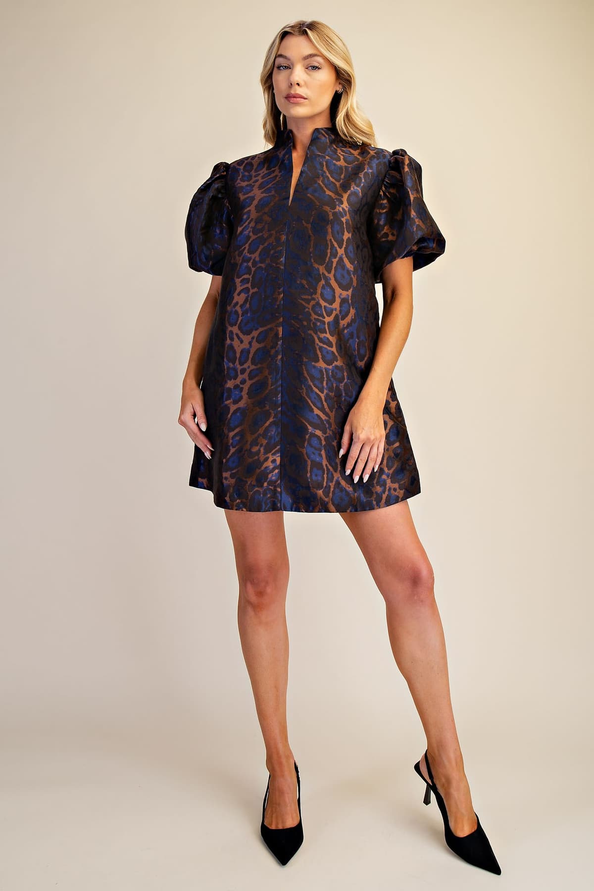 D8608 - BROWN/BLUE