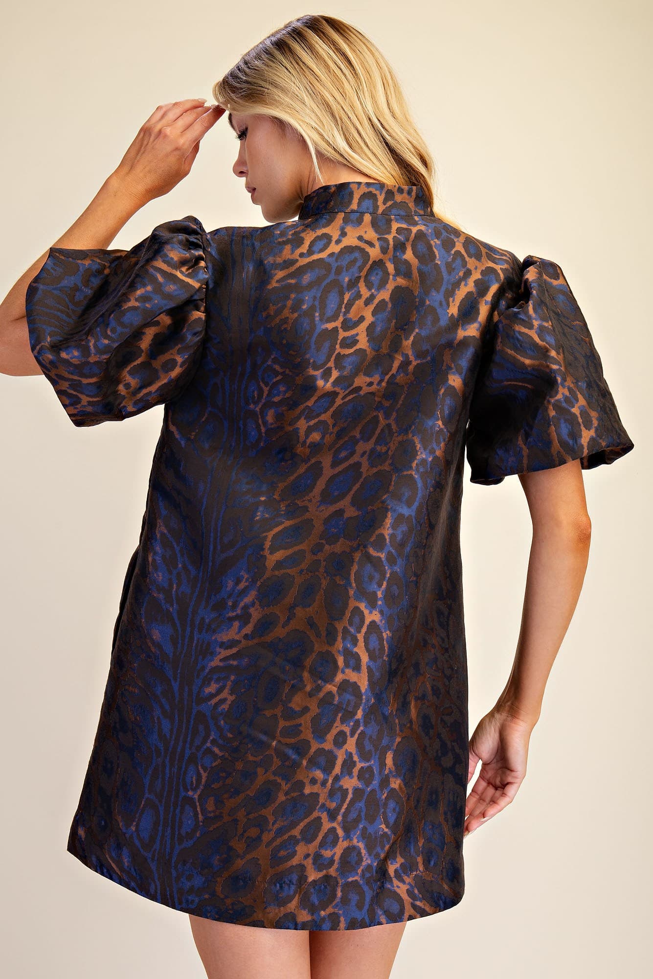 D8608 - BROWN/BLUE